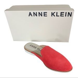 💙Anne Klein Women Shea slip on mule Akshea Coral